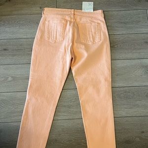 Rag & Bone Peach colored denim never worn